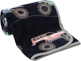 img 1 attached to 🚛 Carter's Monster Trucks Toddler Throw Blanket - 30x45 - Ultra Soft, Cozy, and Warm Plush Blanket