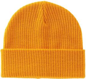 img 4 attached to 🧣 Warm Rib Knit Skull Beanie Caps for Toddler Boys and Girls by Home Prefer: Kids Winter Hat