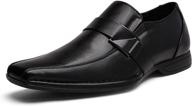 👞 bruno giorgio 3 men's leather loafers in black - slip-ons shoes logo