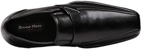 img 1 attached to 👞 Bruno Giorgio 3 Men's Leather Loafers in Black - Slip-Ons Shoes