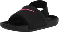 nike slide black white bv1094 001 women's shoes logo