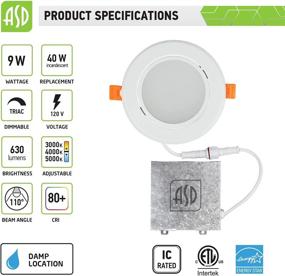 img 3 attached to ASD Selectable Equivalent with Adjustable Recessed Functionality