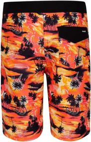 img 2 attached to Hurley Printed Board Shorts Orbit Boys' Clothing for Jeans