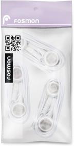 img 1 attached to 🎧 Fosmon (3 штуки) Наушники с микрофоном In-Ear для Apple iPad 10.2 дюйма (2020) / iPad Air / iPad Mini (2019) - Высококачественный звук и совместимость