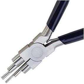 img 2 attached to 🔧 EURO TOOL Eurotool XTL-0044 1 Piece 6-Step Multi Size Wire Looping Jewelry Pliers: Professional-grade Plating Precision for Crafting Elegant Wire Jewelry