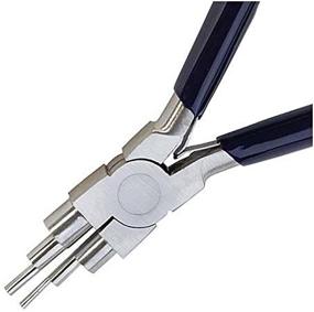 img 4 attached to 🔧 EURO TOOL Eurotool XTL-0044 1 Piece 6-Step Multi Size Wire Looping Jewelry Pliers: Professional-grade Plating Precision for Crafting Elegant Wire Jewelry