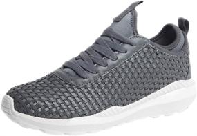 img 4 attached to 👟 Urban Fit: Stylish Waterproof Lightweight Men's Fashion Sneakers