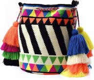 👜 коллекция многоцветных женских сумок, кошельков и шарфов wayuu mochila желтого цвета логотип