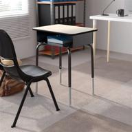 🪑 adjustable kids' home store student desk by flash furniture logo