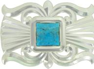 montana silversmiths mountain turquoise buckle logo