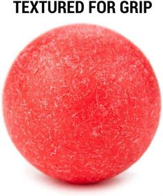 img 2 attached to Brybelly 12-Pack of Red Textured Foosballs: Perfect for Standard Foosball Tables and Classic Tabletop Soccer Games