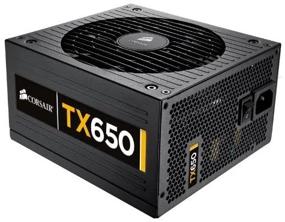 img 3 attached to 💡 Corsair Enthusiast Series TX650 650-Watt 80 Plus Bronze Certified Power Supply for Core i3, i5, i7 and Similar Platforms