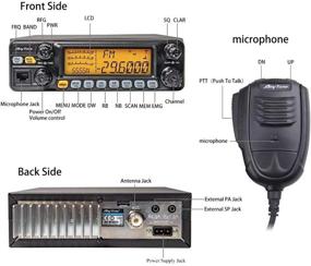 img 3 attached to 📻 High Power Output 12W AM, 30W FM, SSB 30W PEP AnyTone AT-5555N 10 Meter Radio for Trucks with SSB/FM/AM/PA Mode