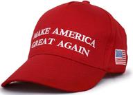 america great donald adjustable baseball logo