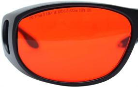 img 1 attached to 🔒 Effective Laser 190Nm 405Nm Protective Goggles by Oxlasers