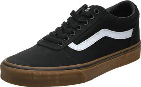 img 4 attached to 👟 Stylish Vans Men's Sneakers in Classic Black and White