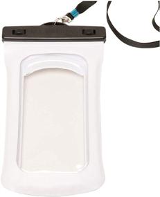 img 3 attached to Geckobrands Float Phone Dry Bag - Waterproof &Amp Cell Phones & Accessories for Cases, Holsters & Clips