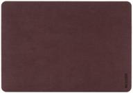 🔴 incase nanosuede textured hardshell case for 13-inch macbook pro with thunderbolt 3 (usb-c) in merlot logo