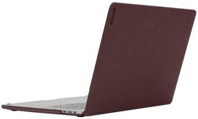 img 3 attached to 🔴 Incase NanoSuede Textured Hardshell Case for 13-inch MacBook Pro with Thunderbolt 3 (USB-C) in Merlot