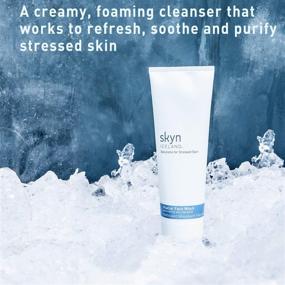 img 1 attached to 💦 Skyn ICELAND Glacial Face Wash: Revitalizing Creamy Foaming Cleanser, Soothes & Purifies Stressed Skin - 30ml / 1 oz