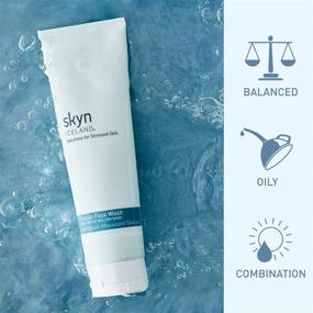 img 2 attached to 💦 Skyn ICELAND Glacial Face Wash: Revitalizing Creamy Foaming Cleanser, Soothes & Purifies Stressed Skin - 30ml / 1 oz