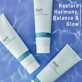 img 3 attached to 💦 Skyn ICELAND Glacial Face Wash: Revitalizing Creamy Foaming Cleanser, Soothes & Purifies Stressed Skin - 30ml / 1 oz