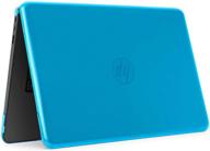 💻 mcover hard shell case for hp stream 14-cb1xxwm / 14-ax1xxx series laptop (2019/2020) - aqua logo