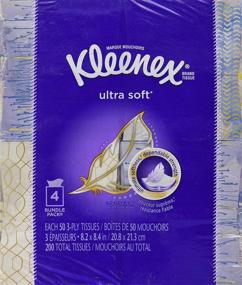 img 2 attached to Kleenex Tissues 4-Pack 📦 - 50 Count, Varying Patterns