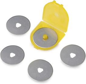 img 2 attached to ⚙️ Efficient Cutting Precision: Olfa 45mm Rotary Cutter Blade - 5 Pack