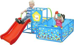 img 4 attached to 🌴 Eezy Peezy Active Jungle PlaySet: Unleash Endless Fun and Adventure!