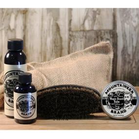 img 3 attached to 🏔️ Mountaineer Brand Beard Care Kit: WV Citrus & Spice - All-Natural, Complete Beard Care Set with Beard Oil, Balm, Wash, and Brush