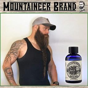 img 2 attached to 🏔️ Mountaineer Brand Beard Care Kit: WV Citrus & Spice - All-Natural, Complete Beard Care Set with Beard Oil, Balm, Wash, and Brush