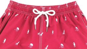 img 2 attached to 🩳 Milankerr Boys Swim Trunks Size 14-16 - Boys' Clothing and Swimwear