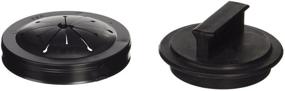 img 1 attached to WASTE KING Moen EZ Mount Garbage Disposal Stopper and Splash Guard, Black - 1025 AMC Kitchen Products