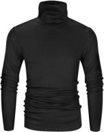 👕 men's knitted sweatshirts and turtleneck t-shirts from derminpro - clothing, t-shirts & tanks logo