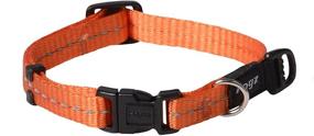 img 4 attached to 🐶 Enhanced Visibility with Rogz Utility Small Reflective Nitelife Dog Collar