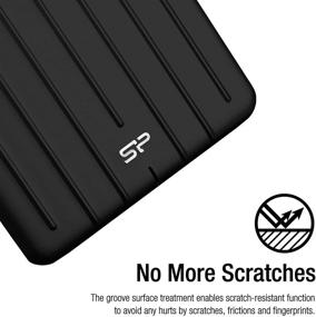 img 2 attached to 💪 Silicon Power 2TB Rugged Portable External SSD USB 3.1 Gen 2 (USB3.2) with USB-C to USB-C/USB-A Cables - Ideal for PC, Mac, Xbox, PS4, PS5: Bolt B75 Pro