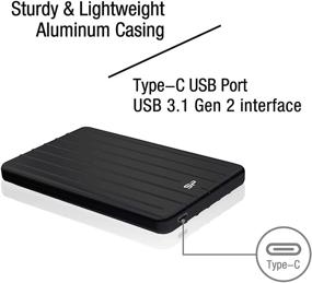 img 1 attached to 💪 Silicon Power 2ТБ Прочный Портативный Внешний SSD USB 3.1 Gen 2 (USB 3.2) с USB-C до USB-C/USB-A Кабелями - Идеально подходит для ПК, Mac, Xbox, PS4, PS5: Bolt B75 Pro