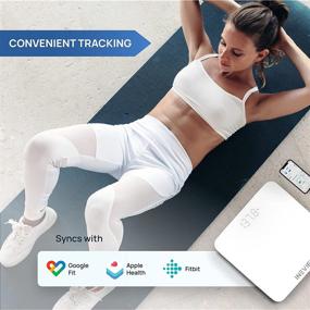 img 1 attached to 🚀 INEVIFIT Smart Bathroom Scale: Accurate Bluetooth Digital Weight Tracker with BMI Measurement for Multiple Users (S-White)