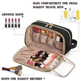 img 2 attached to 💼 Ultimate Travel Companion: Teamoy Toiletry Bag Unveils the Perfect Makeup Organizer for All Your Cosmetic Essentials