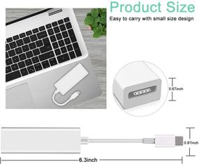 img 3 attached to 💻 MOLATIN Адаптер USB C к T-Tip L-Tip: Конвертер Type C к T/L Tip на 60W для MacBook, Chromebook, iPad Pro и других устройств!