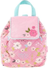 img 3 attached to STEPHEN JOSEPH QUILTED BACKPACK FLOWER