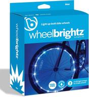 wheelbrightz led bike wheel lights by brightz - pack of 2 wheel lights for bicycle decoration - top 2021 stocking stuffer present for kids, teens, boys, girls, men, women логотип