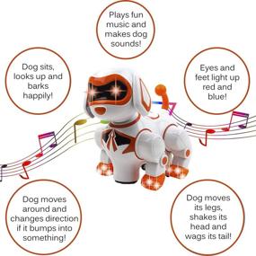 img 3 attached to Toysery Interactive Robot Dog: The Perfect Companion for Kids
