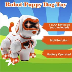 img 2 attached to Toysery Interactive Robot Dog: The Perfect Companion for Kids