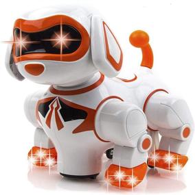 img 4 attached to Toysery Interactive Robot Dog: The Perfect Companion for Kids