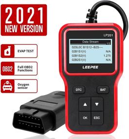 img 4 attached to LEEPEE LP201 OBD2 Scanner: Auto Check Engine Fault Code Reader, Easy Plug and Play, Evap Battery Test, OBDII Code Readers Scan Tool for All OBD2 Cars Since 1996