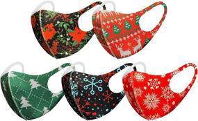 img 3 attached to Protective Covering Washable Breathable Christmas_5Set