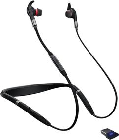 img 4 attached to 🎧 Enhance Your Audio Experience with Jabra Evolve 75e MS Bluetooth Wireless in-Ear Earphones
