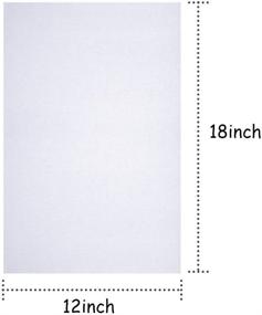 img 2 attached to Enhance Your Cross Stitching with Caydo 4-Piece Classic Reserve Aida Cloth in White